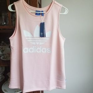 Blush Pink Adidas Tank Top new with tags